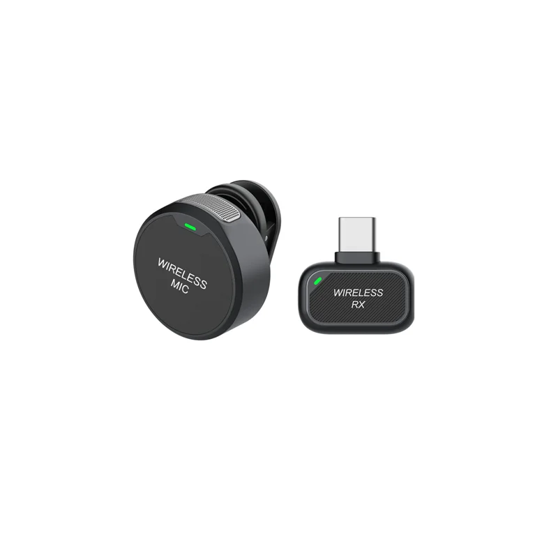 MIJIA Xiaomi – Microphone Lavalier sans fil, enregistrement en direct en plein air, entretien, Vlog, réduction du bruit magnétique, Portable pour iPhone Android 3