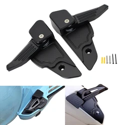 Motorcycle CNC Aluminum Rear Passenger Footpad Foot Steps Pedal Rests Cover Fit For VESPA SRPINT PRIMAVERA 150 Accessories
