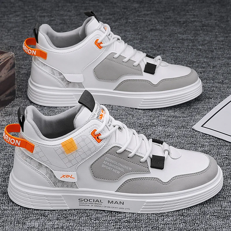 Men Casual Sneakers 2024 Autumn Vulcanized Shoes Male Walking Sport Shoes Outdoor Sneakers Male Sneakers Soft Sole Walking Shoes image 3