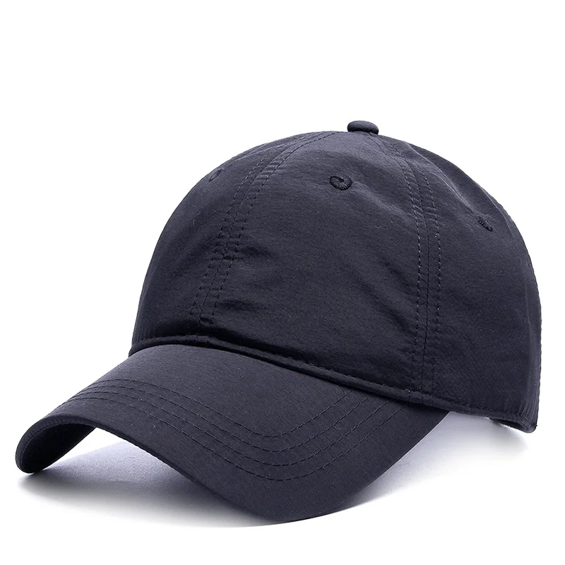 Quick-Drying Cap Male Hat Summer Thin Type Sunscreen Big Head Circumference Baseball Cap