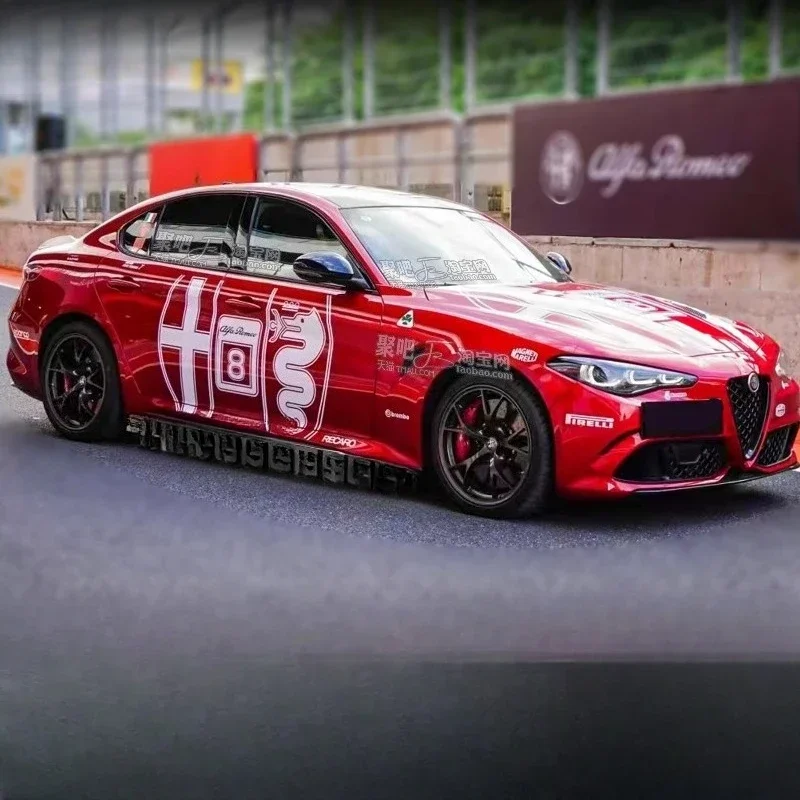 Car sticker FORAlfa Romeo Giulia  Stelvio GTAM Track sports exterior decoration Vinyl Decals Tuning Accessories