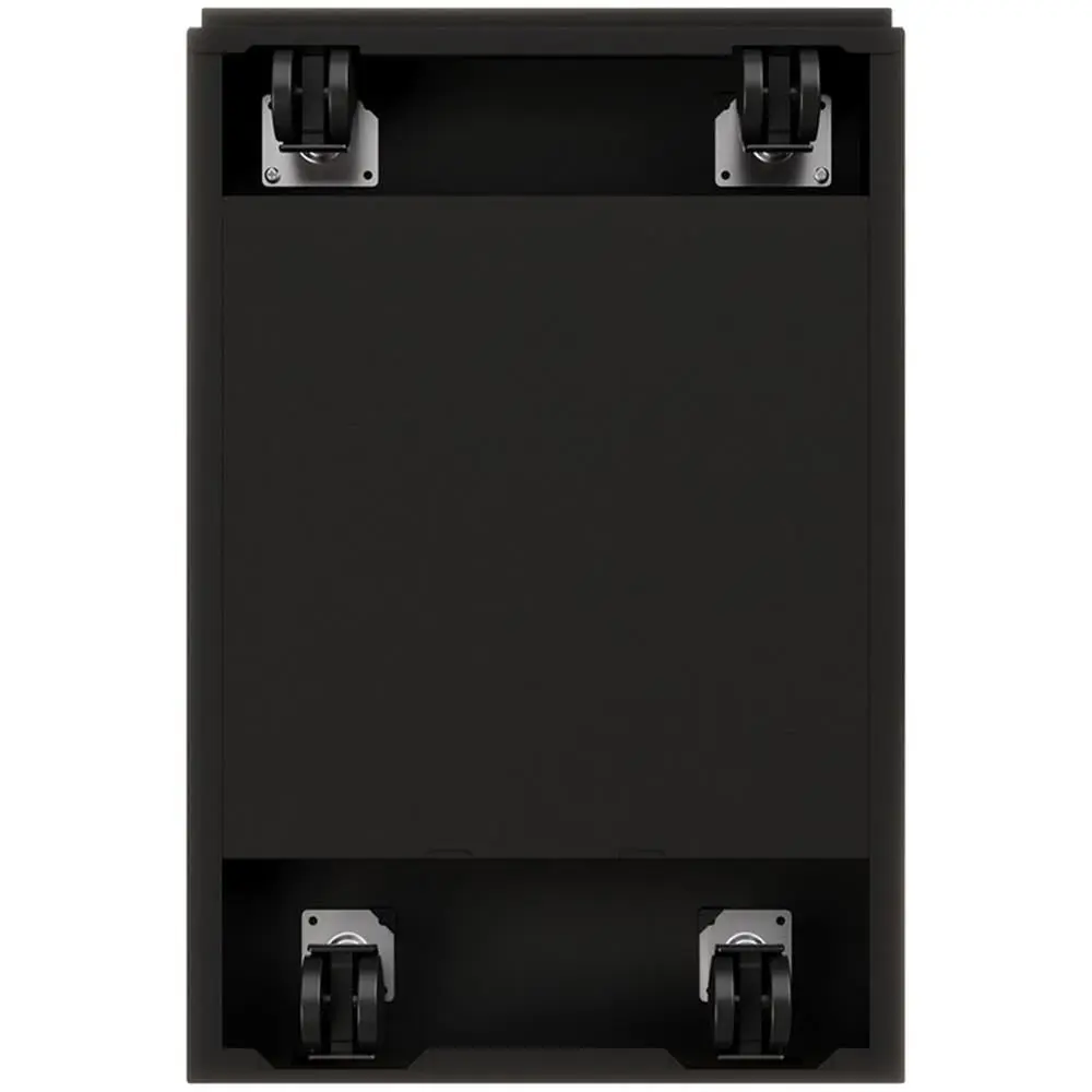 3 Drawers Vertical Black Metal Filing Cabinet Lockable Pre-Assembled Letter Size For Home & Office, Customized
