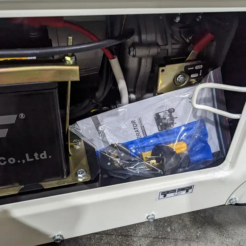 Ultra-quiet generator Power silent portable generator set 5