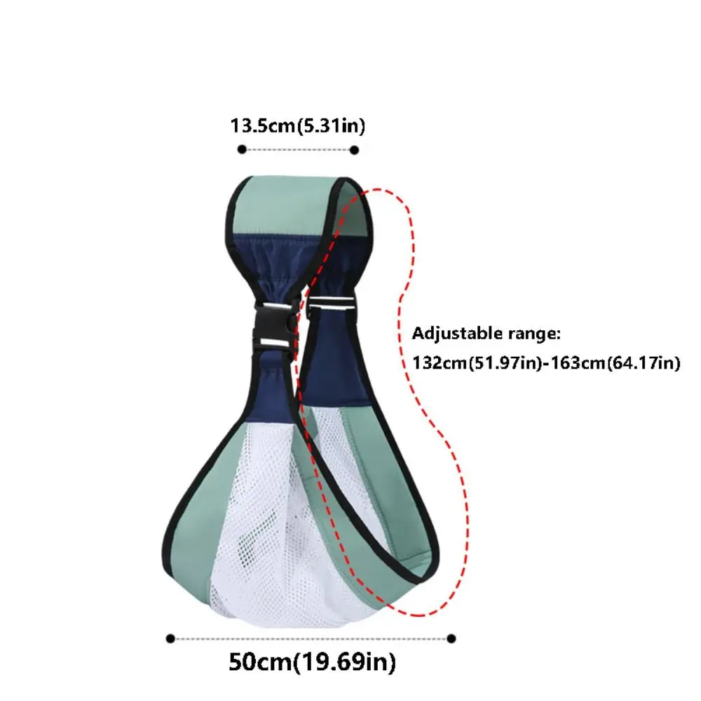Portabebés de sujeción frontal para recién nacido, bolsa de canguro infantil de algodón, mochilas infantiles, tipo de sujeción Horizontal de malla