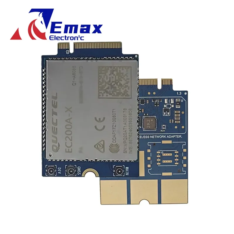 Quectel EC200-AAUHA M.2 الافتراضي ليس SMT SIM ودعم INSIM لسلسلة وحدة INSIM CAT4 LTE Cat 4 EC25 مقاس 40 مم × 30 مم