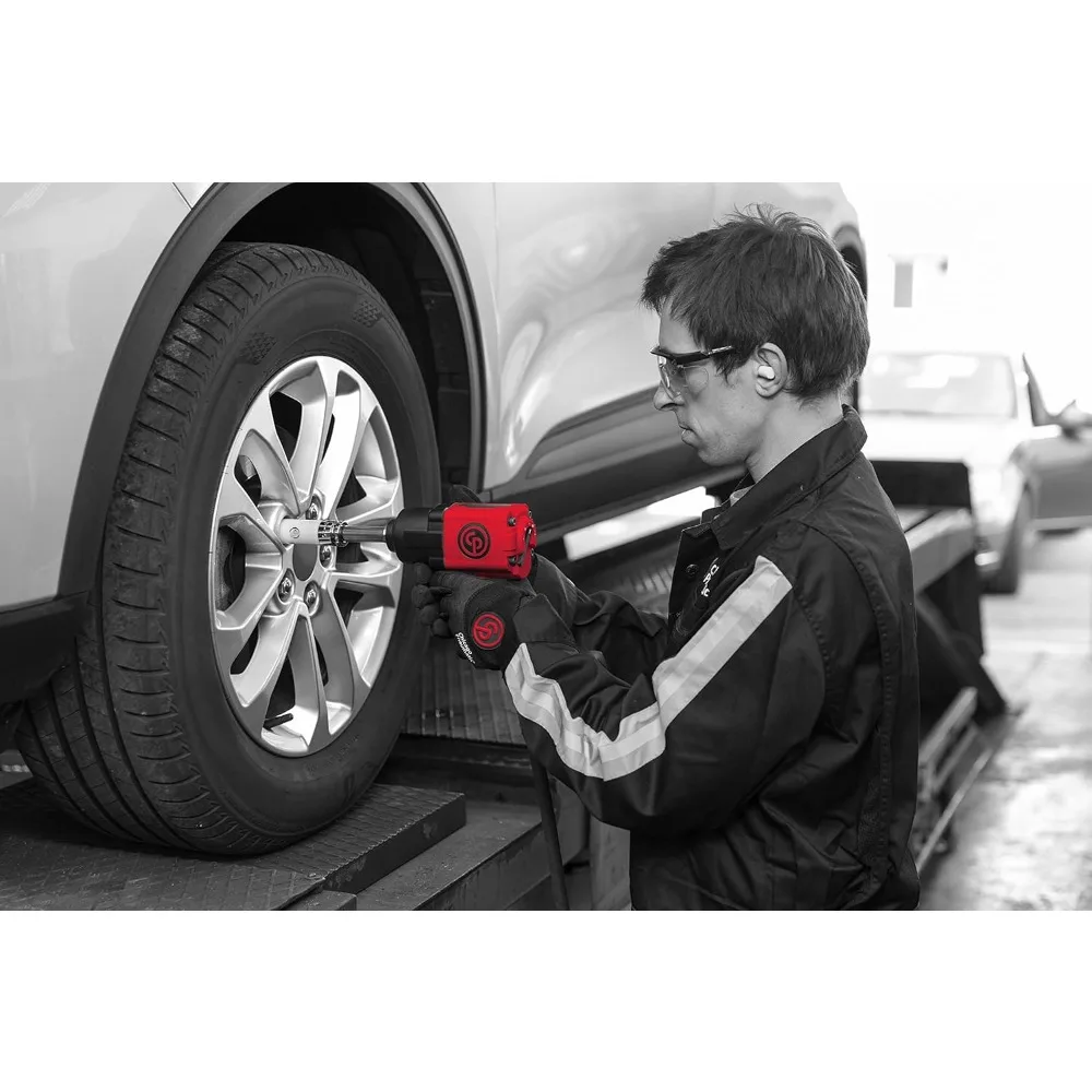 مفتاح ربط هوائي نصف بوصة مع سندان ممتد 2 بوصة للإصلاح الصناعي ومهمات التجميع