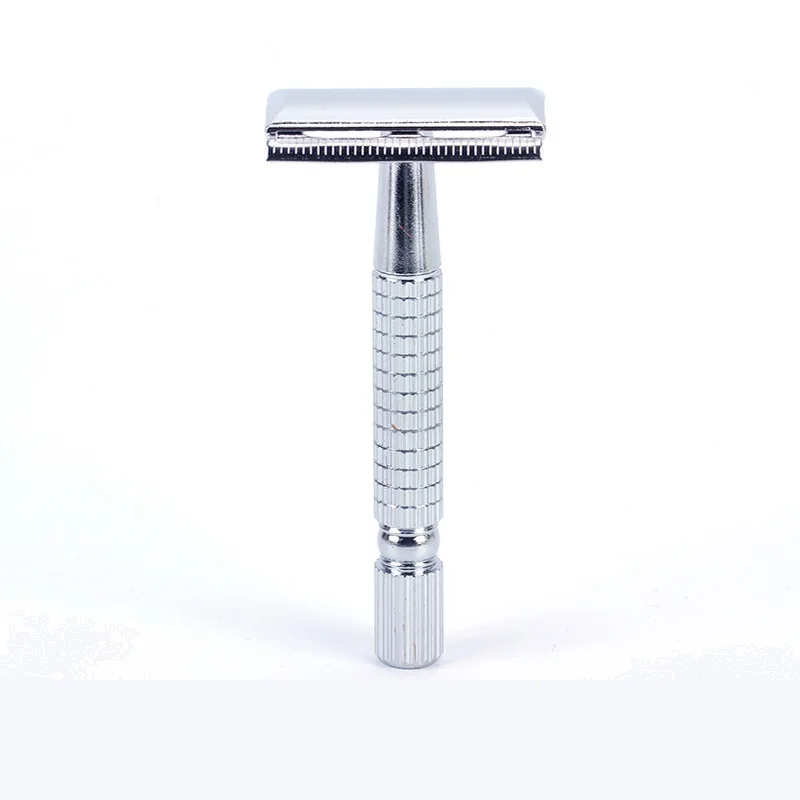 Classic Retro Safety Razor Double Edge Manual Shaver For Men\'s Shaving Knife Face Hair Removal Baber Tool , Excluding Blades