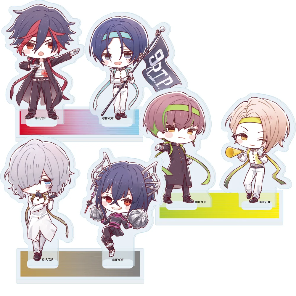 9 R.I.P Kouka Hibiki Minami Seiya Yukimaro Koharu Touka Official Double insertion Acrylic Stand Desktop Decor anime goods Gifts