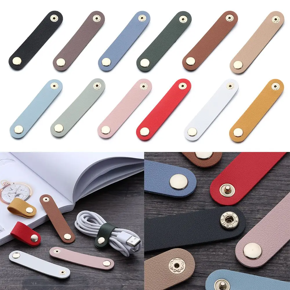 1Pcs Cartoon Earphone Cord Winder Desktop Storage Cable Winder Cord Organizer Winder Tie Cable Management