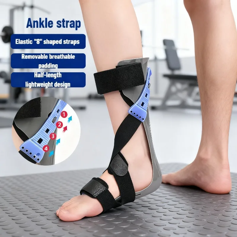 

Foot Drop Orthosis Ankle Joint Fixation for Stroke Hemiplegia, Inversion & Valgus Correction Support Brace
