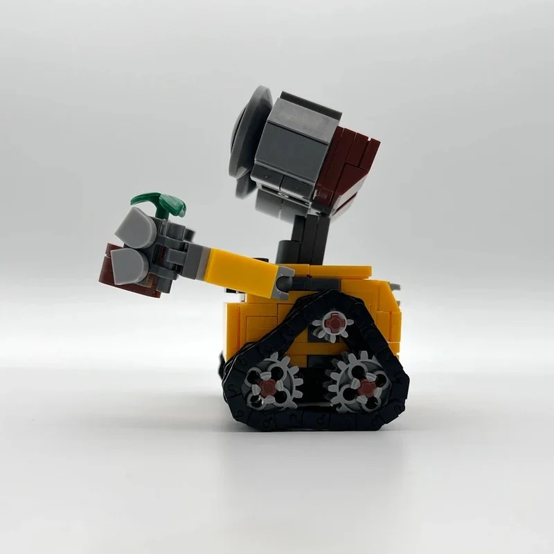 Classic Movie 200+pcs Mini Robot Wall-e MOC Building Blocks Model DIY Bricks Kits Creative Toys for Kids Children Adult Gifts - view 5