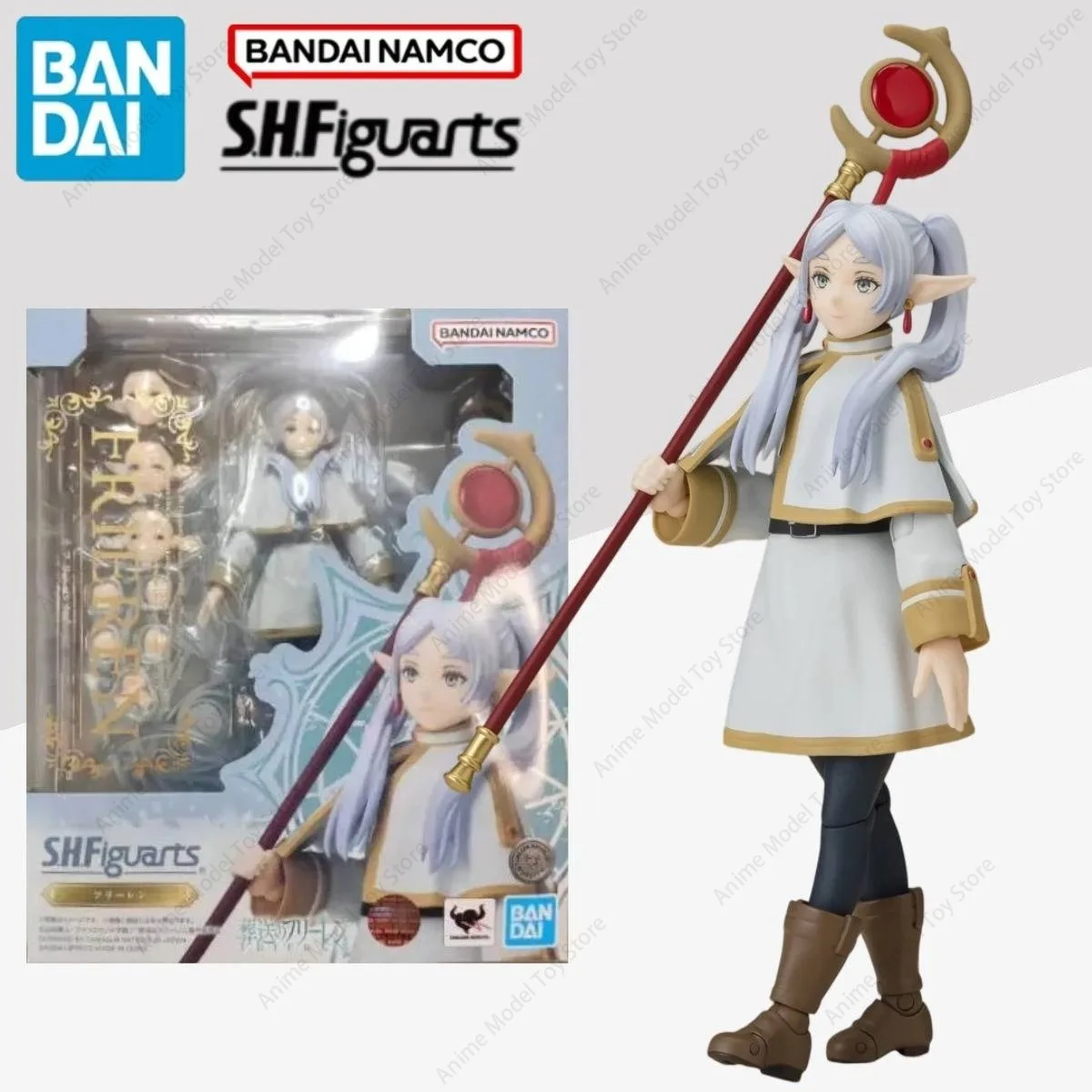 

Original BANDAI in Stock Genuine Figurine SHF Frieren: Beyond Journey's End FRIEREN Anime Model Kits Action Toys Holiday Gifts