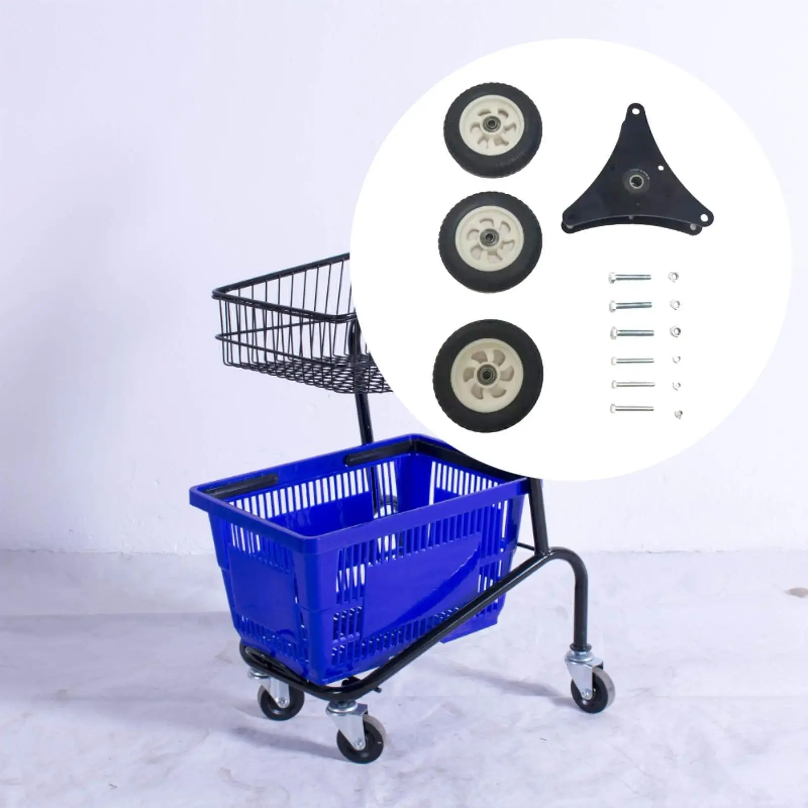 Cart Stair Climbing Wheels Caster Wheels for Wheelbarrow Laundry Carts