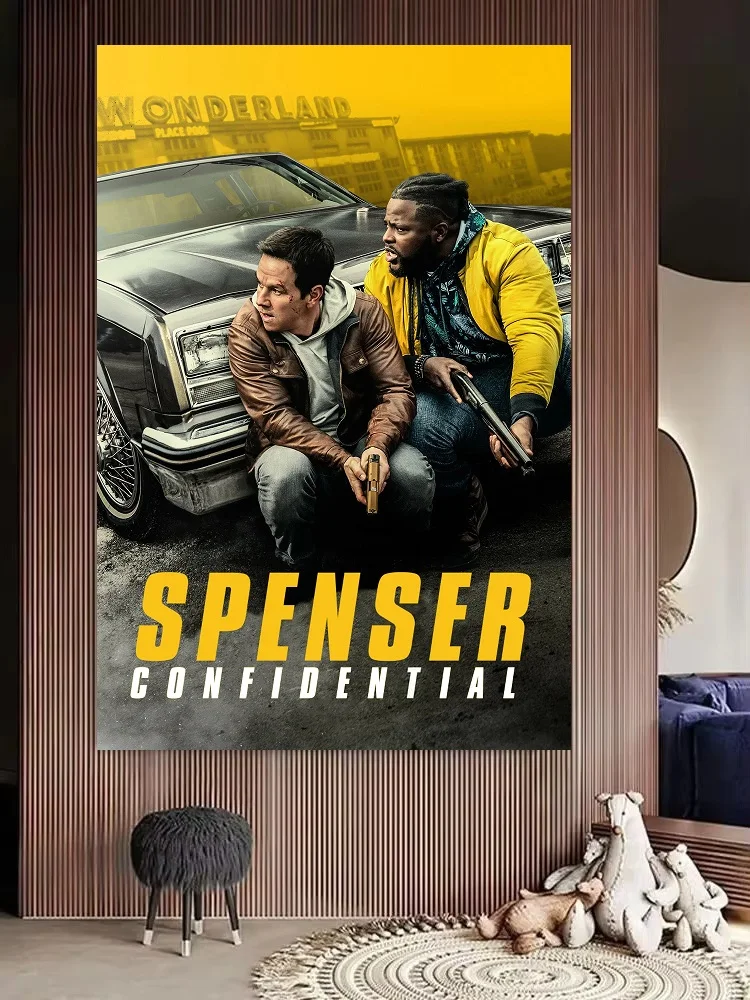 Spencer Confidential Movie, Print Art Canvas Poster, For Living Room Decor Home Wall Picture