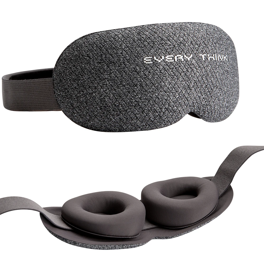 

3D-маска для сна, полностью блокирующая свет, мягкая дышащая маска для глаз для улучшения сна, ночная повязка на глаза