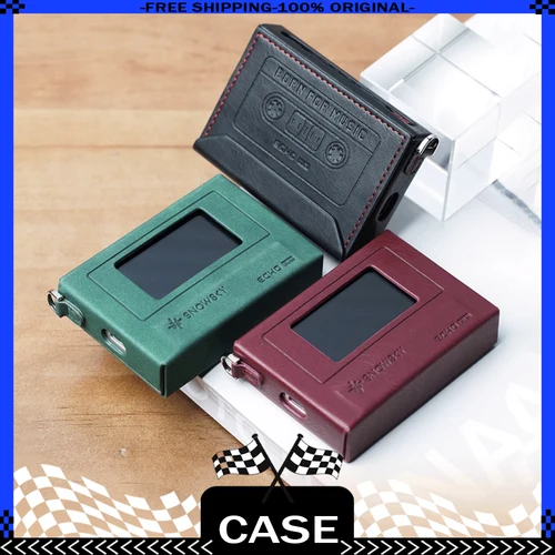 Fiio Echo Mini Music Payer Funda protectora SnowSky Echo Mini reproductor de MP3 portátil Funda de cuero PU portátil personalizada