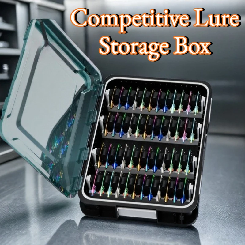 

Легкий портативный ящик для хранения приманок для рыбалки на открытом воздухе, большой емкости, для рыболовных снастей и аксессуаров