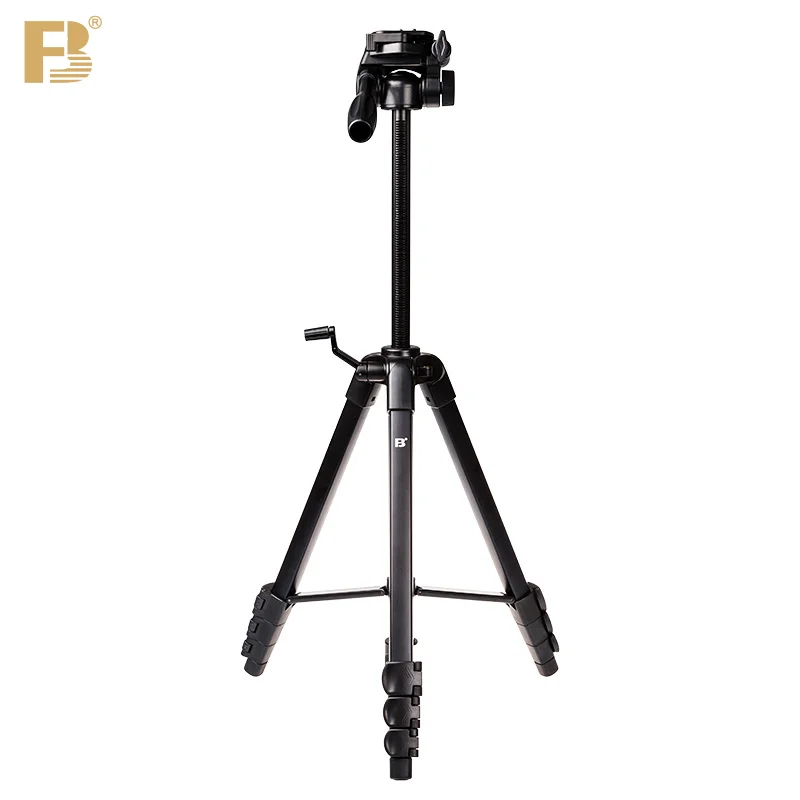 FB QF426 Lightweight Tripod Stand for Microslr Camera Camcorder Travel Aluminum Portable Professional Photography Video Tripod