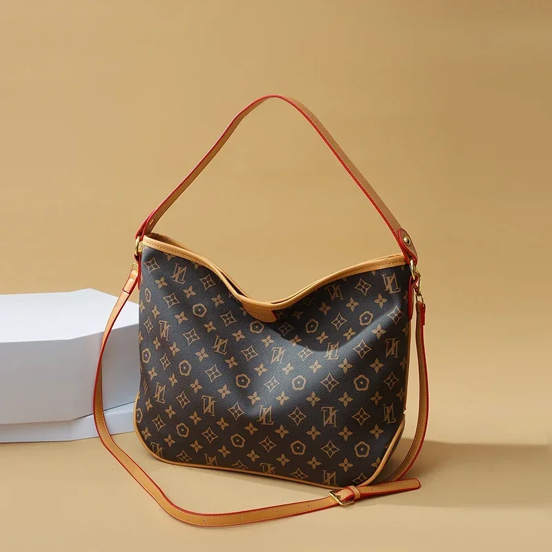 Borsa a tracolla dal design classico per donna Borsa a tracolla in pelle di lusso Borsa tote elegante Borsa a tracolla alla moda da donna