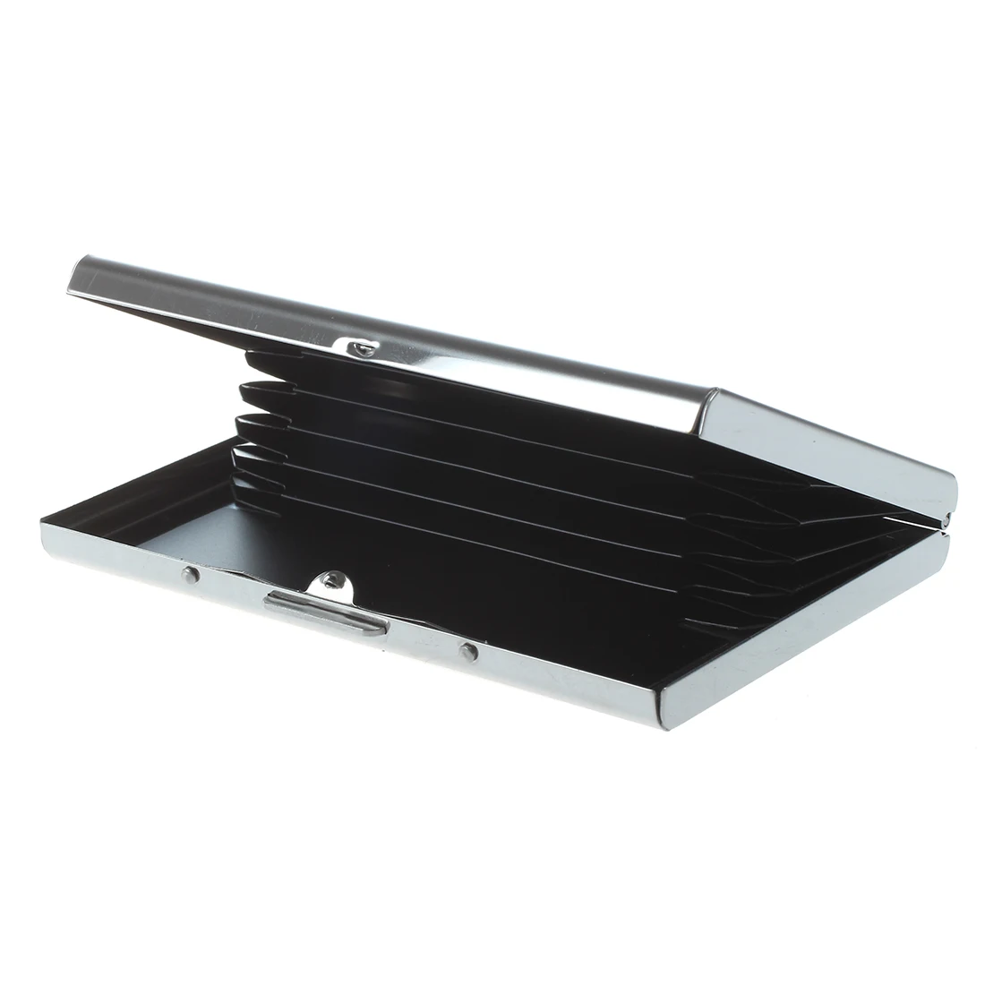 AOAO-مقاوم للماء من الفولاذ المقاوم للصدأ لبطاقة الائتمان وبطاقة الائتمان وحامل صندوق المحفظة اللون: أبيض