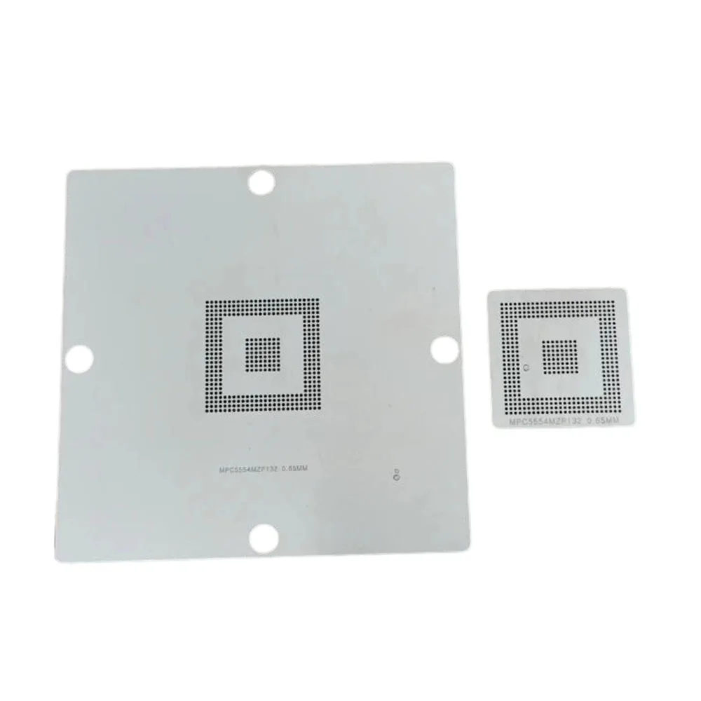 

Direct heating Small Stencil 90*90 MPC5554MZP 132SAK-TC1797 1796 512F180EF Car Automotive Chip Reballing Solder Pasting Stencil