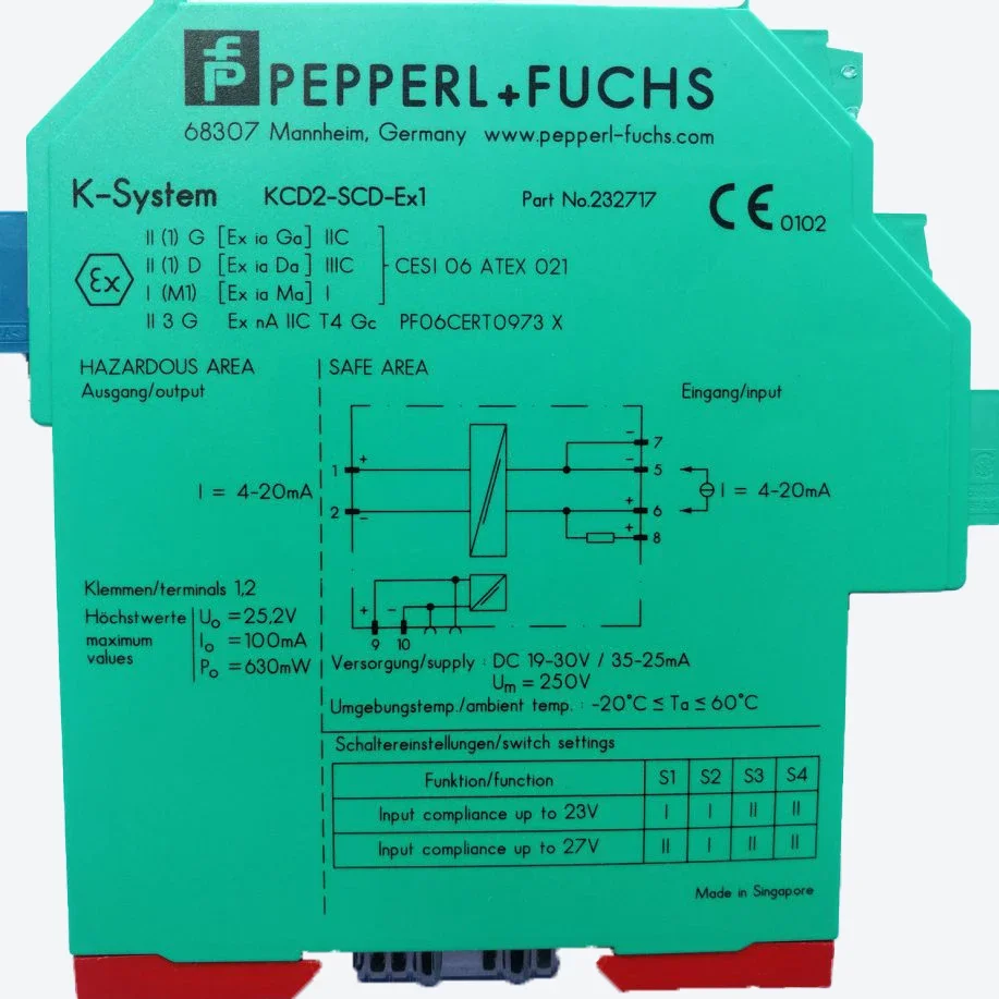 NEW Original Pepperl+Fuchs Relay KFD2-SR2-EX2.W KCD2-STC-EX1 KFD2-STC4-EX2 Pepperl+Fuchs