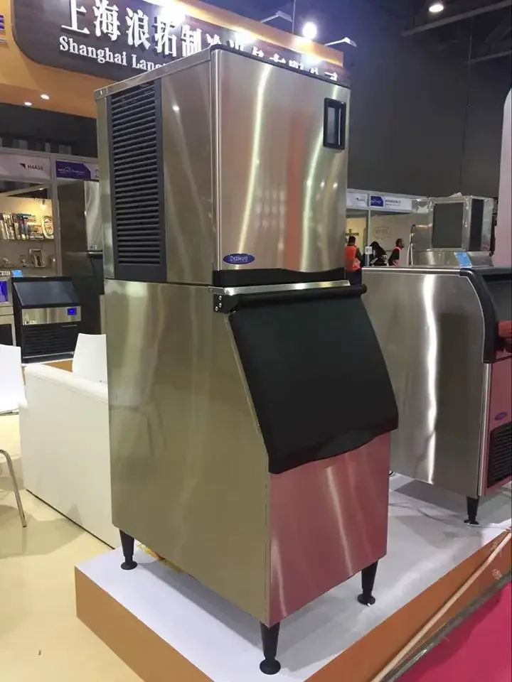 LB400TA Shanghai Langtuo full amount production ability industrial making cubes ice maker machine