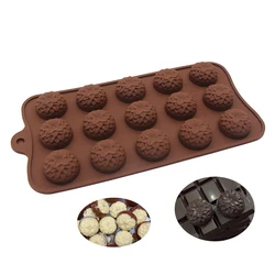 Flower Shape Baking Mold Chocolate Candy Jelly Pudding Silicone Mould Resin Plaster Fondant Molder