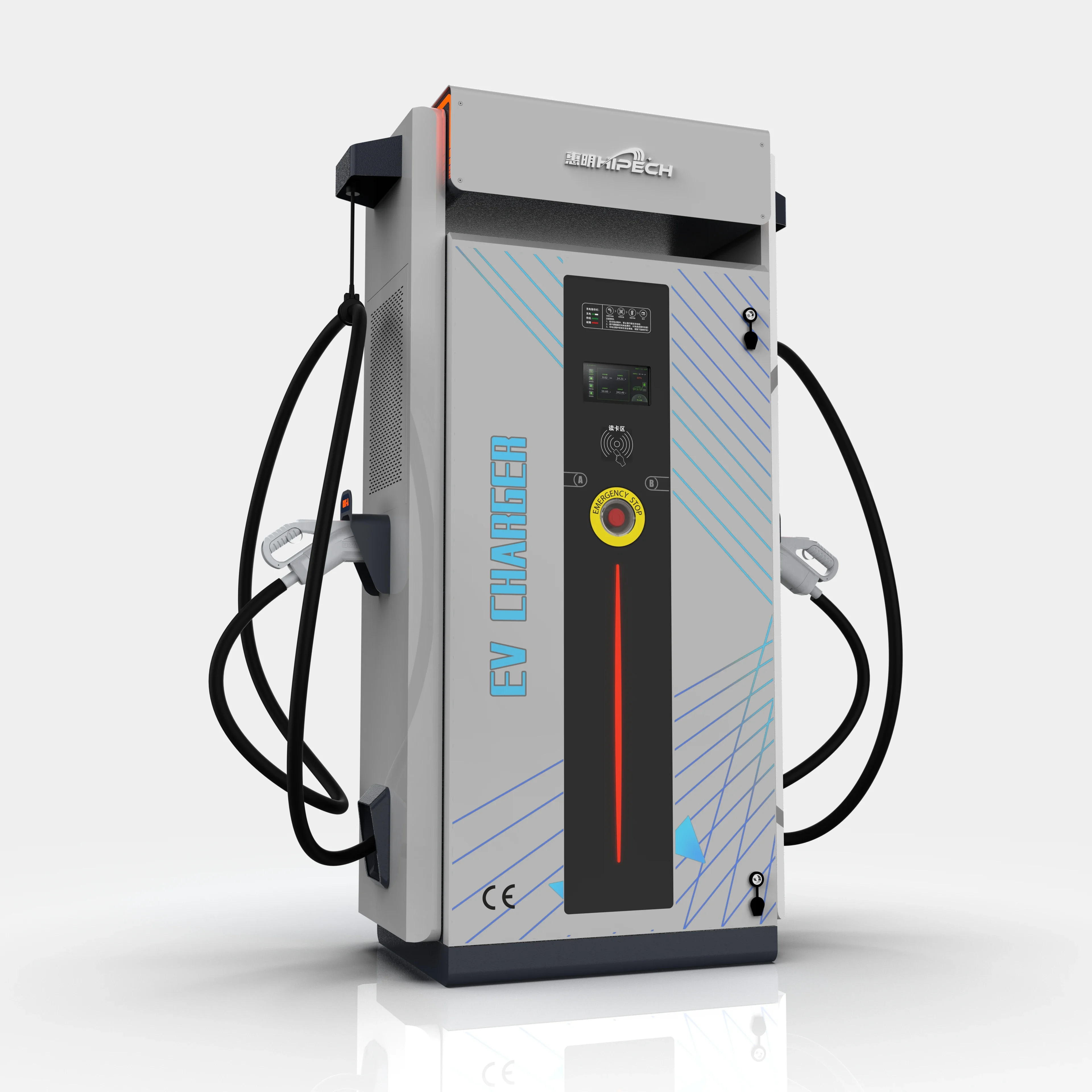 Electric Vehicle New Energy Charging Equipment Car Charging Pile 80/120/180/240 KW DC EV Charger