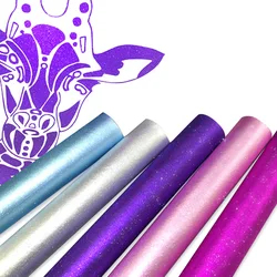 Chzimade 5M Hot Stamping Foil Roll Paper Holographic Heat Transfer Foil Vinyl Film for Cards Making Iron On Balloon Diy Crafts