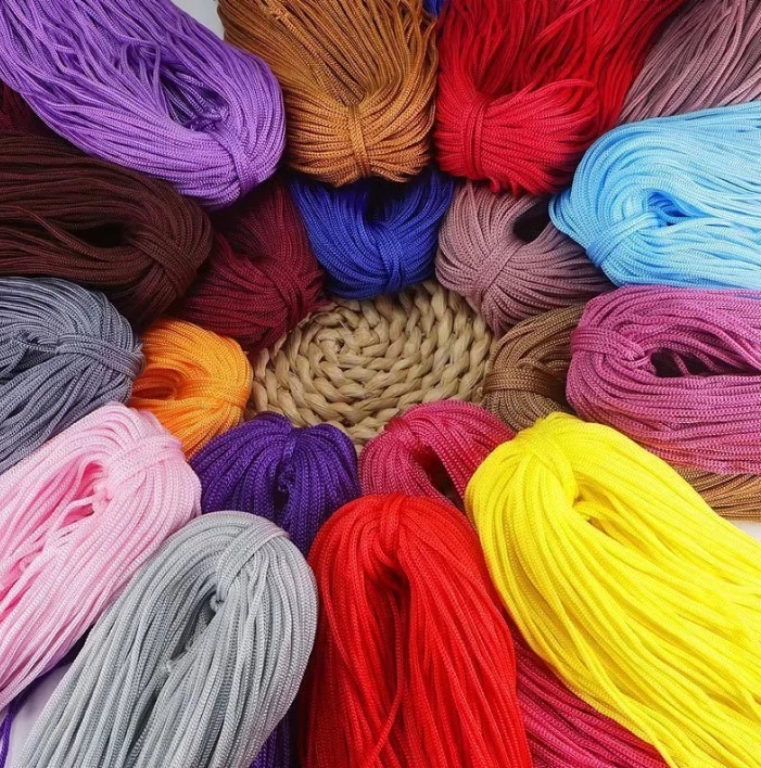 200M 3mm Color Nylon Cord Thread Crochet Hollow Line  DIY Hand-Woven Bracelet Braided Handicrafts/Shoes