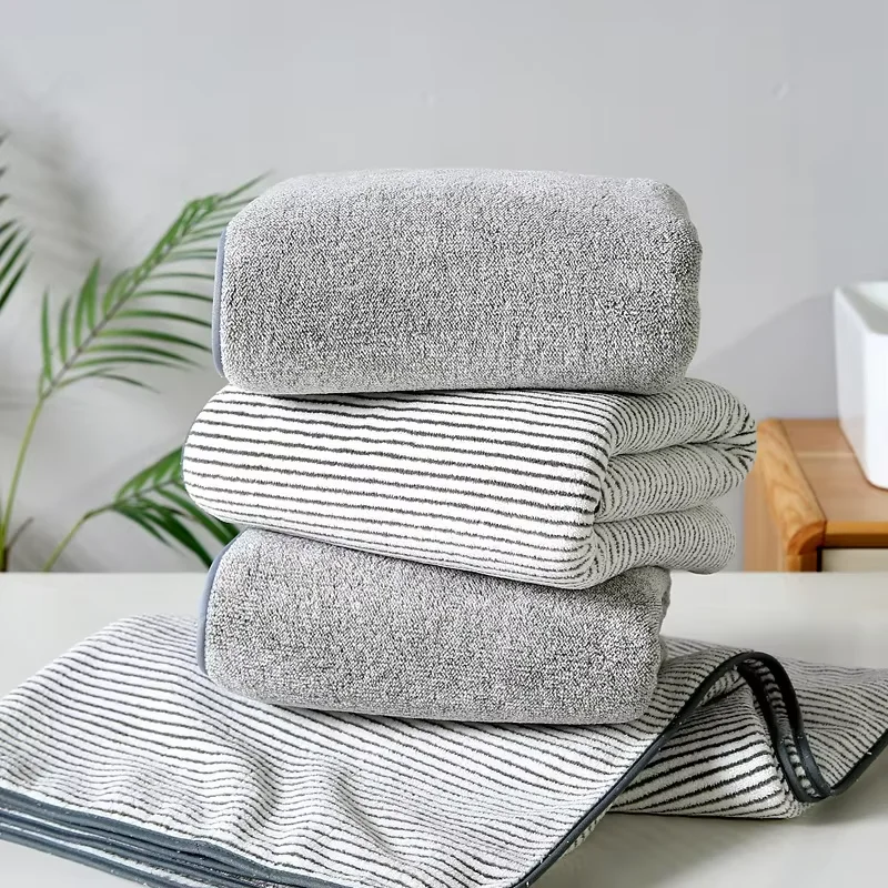 Sports Bath Towel Thickening High quality bamboo charcoal coral velvet  bath towel Super Absorbent And Quick Drying Bath towel