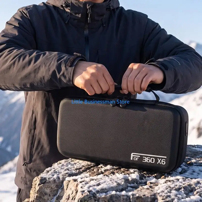 Kamera-Aufbewahrungskoffer für auf Reisen und zu Hause, EVA-Hartschale mit Innenfächern, Netztasche und M76A – Detail 4