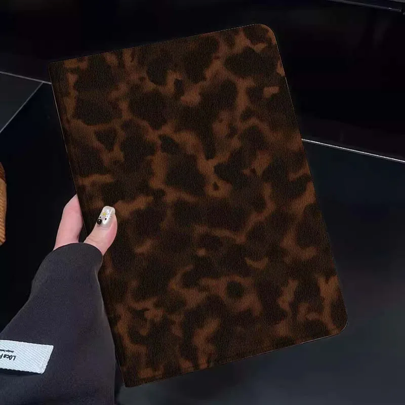 

Brown Leopard Print Pattern Gift Tablet Case For Huawei Honor MatePad MediaPad Air 5 6 7 11 V6 V7 V8 V9 X9 X8 T10 T10s C5e T5
