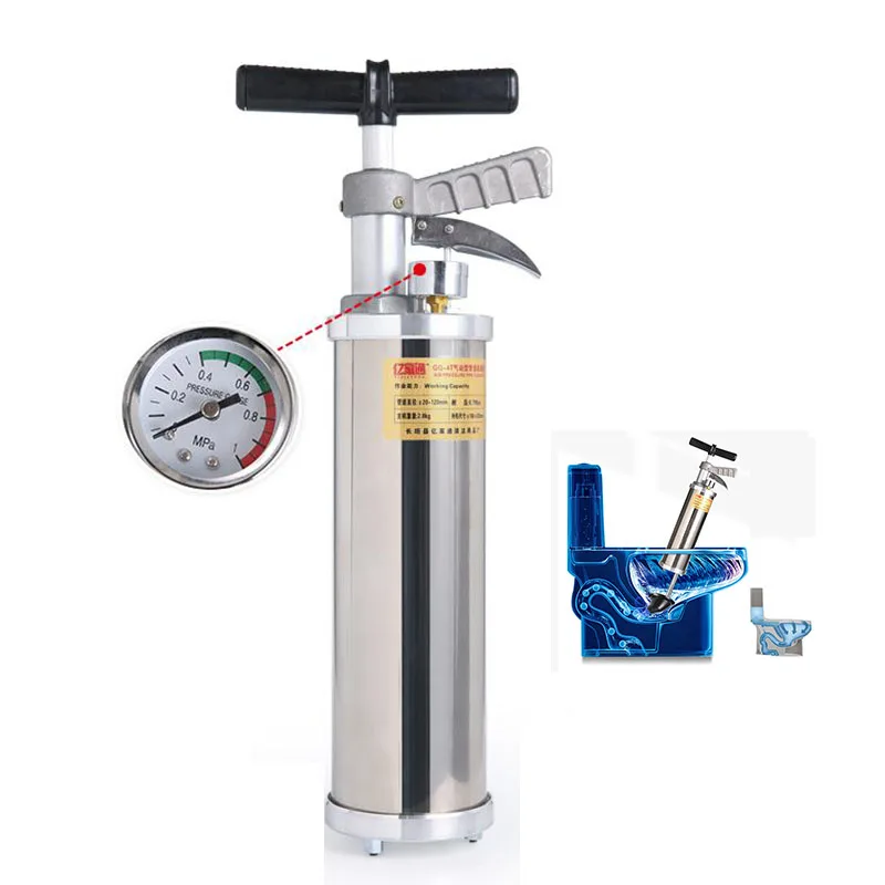 

Professional Bathroom Pressure pipe, High-pressure Air Gun, Plunger, Sink Suction, Cleaning, Opening Drainage