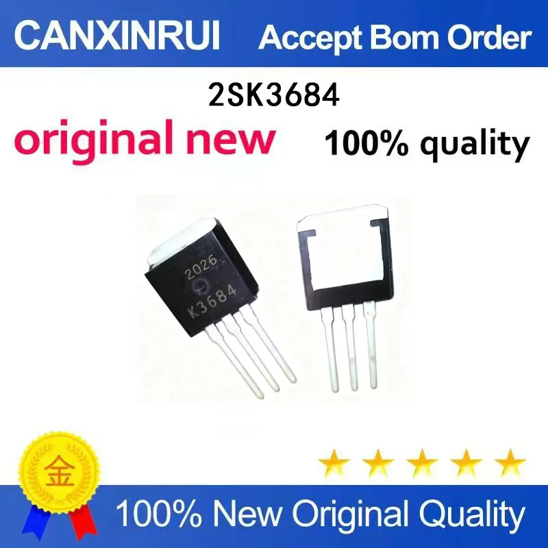 (5-100pieces)2SK3684 K3684 TO-262 Brand New, Sold Individually, In Stock