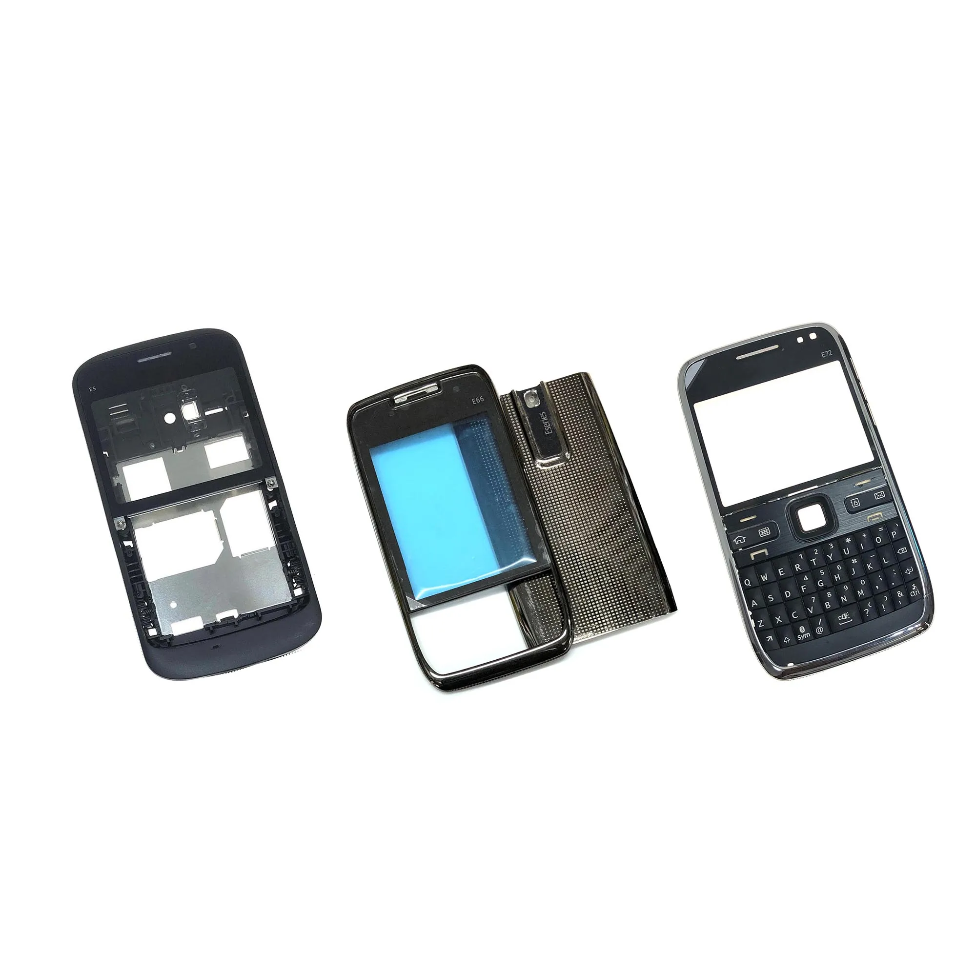 For Nokia 205 208 2700 5320 6300 6303 E52 E63 E66 E71 C2-01 C5-00 X1-00 Mobile Phone Housing Cover Case