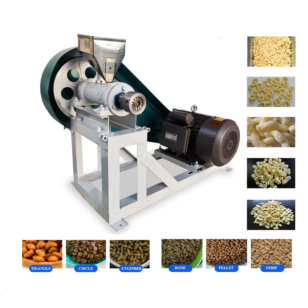 Small Breakfast Cereal Corn Flakes Grain Corn Rice Puff Snack Food Making Maker Extruder Making Machine