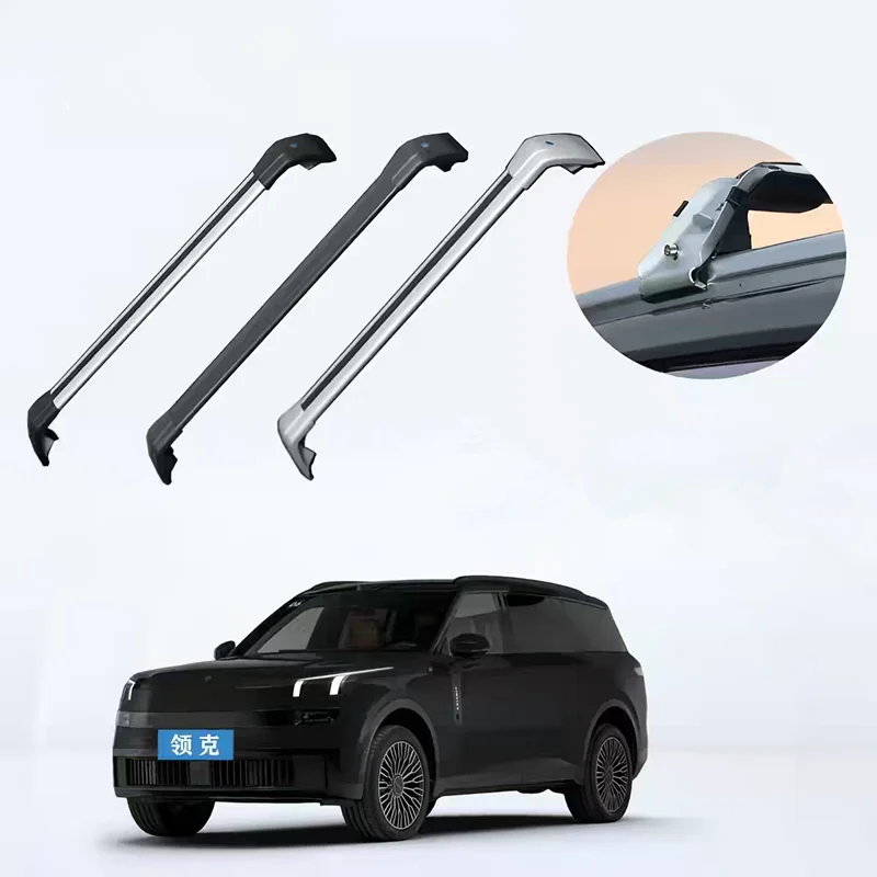 2 pcs/set Integrated Aluminum Alloy Roof Rack Crossbar Special Car Luggage Rack for for 2025 Lynk & Co 900 Plug-in Hybrid