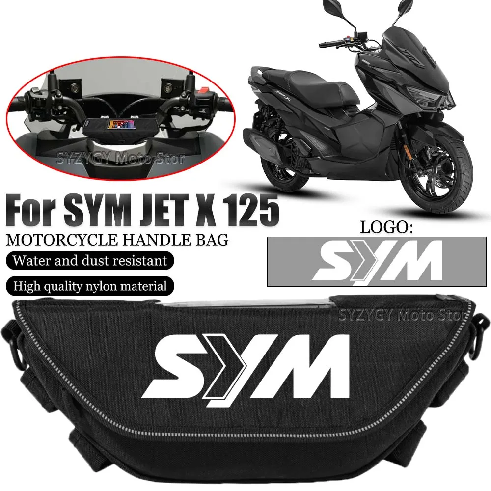 For SYM sym Jet x 125 jet x125 Motorcycle handlebar bag rider bag waterproof and dustproof motorcycle bag riding bag