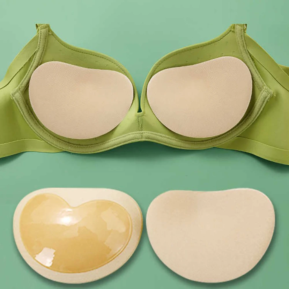 Silicone Bra Pads Inserts, Sticky Chicken Cutlets for Small 