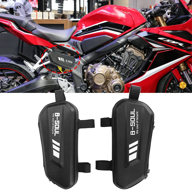 Bolsa lateral da motocicleta para HONDA, Carenagem Repair Tool Storage Bags, HONDA CBR650R CB650R CBR650F CB650F CBR 650 R F CB 650R CBR 650F