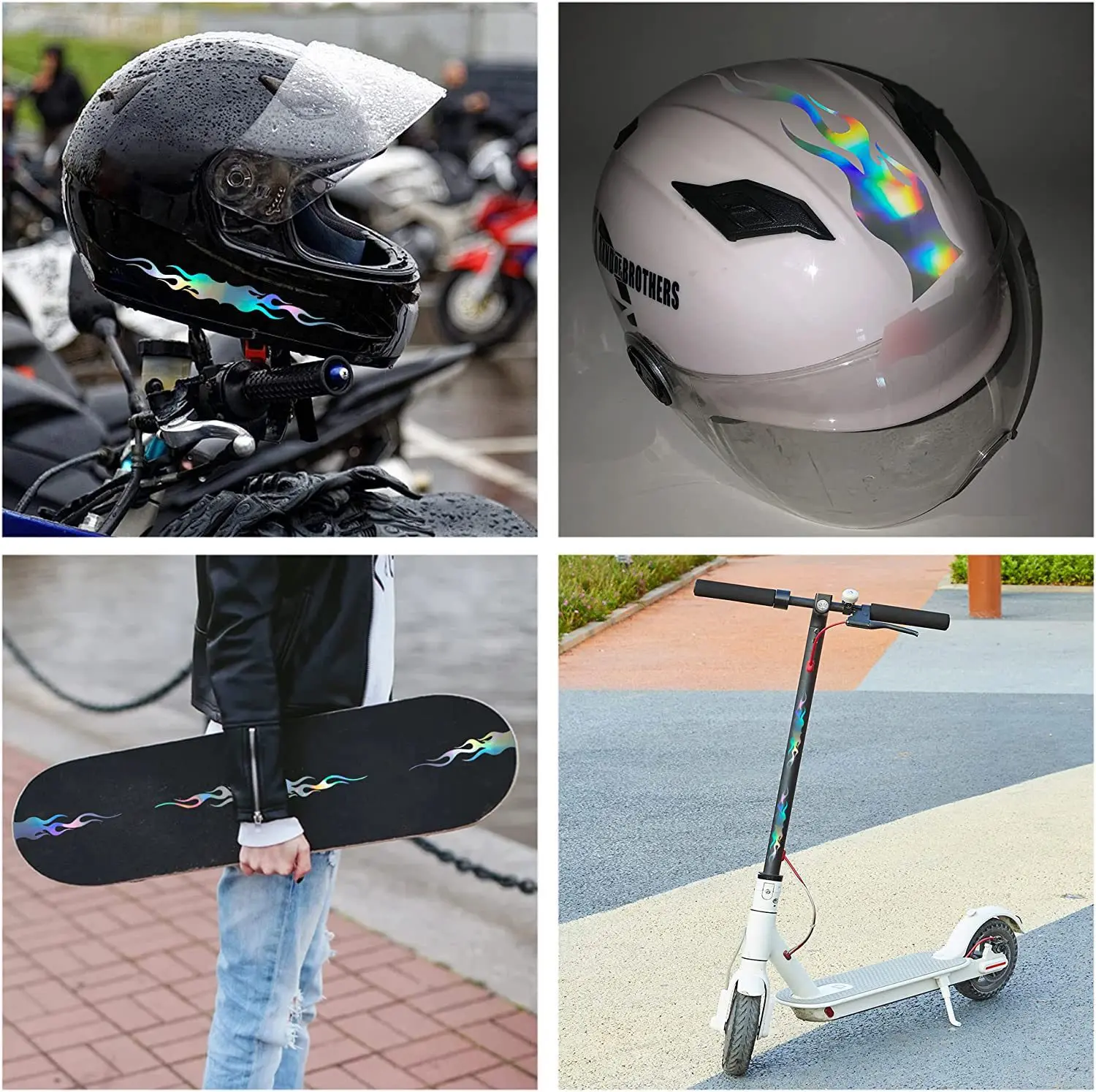 Bicycle Stickers Rearview Mirrors, Bumpers, Body Scratches, Decorations, Locomotives, Motorcycles, Skateboards, Helmet Car Stick