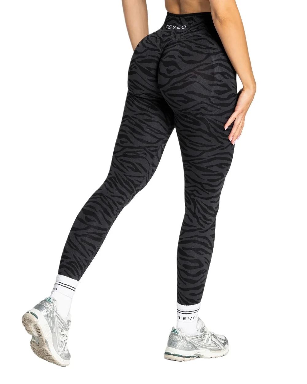 Women's Yoga Leggings Zebra Sculpt Zebra