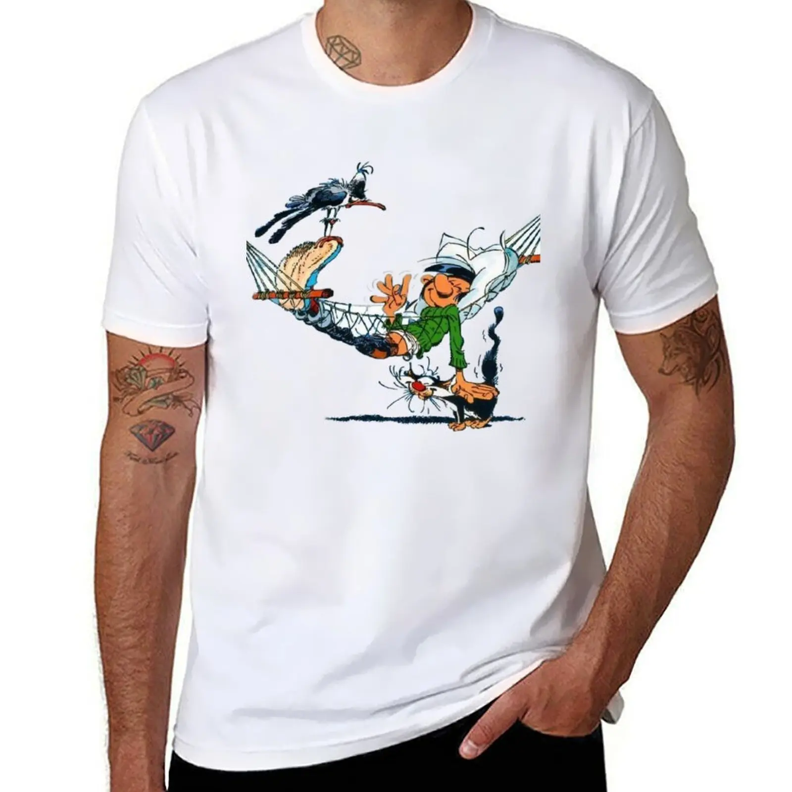 

Gaston lagaffe T-Shirt g man t shirts for men cotton t shirts man 100% t shirts for man pack cotton T-shirt