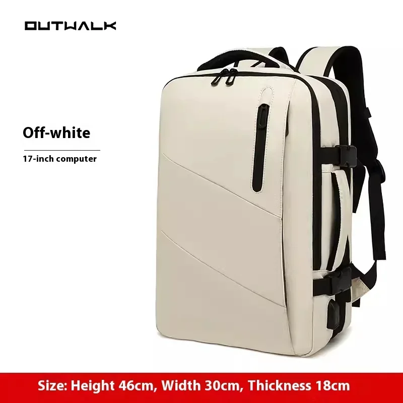 

Travel Backpack Men Women Expanded Large Capacity Bag Hiking Business Laptop Backpacks USB Charging Waterproof School Back Pack