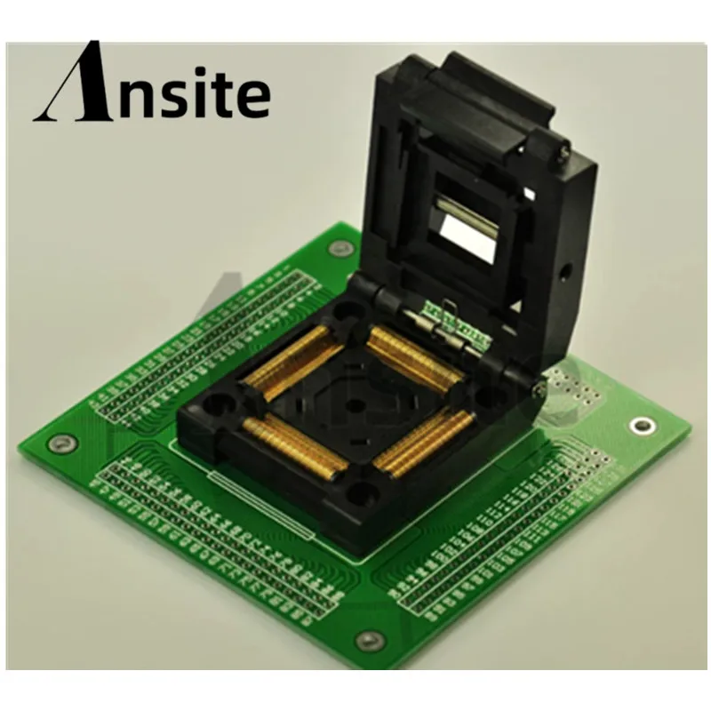 IC51-1764-1505-5 test socket, burn-in socket, adapter, programmer, QFP176, ICSOCKET