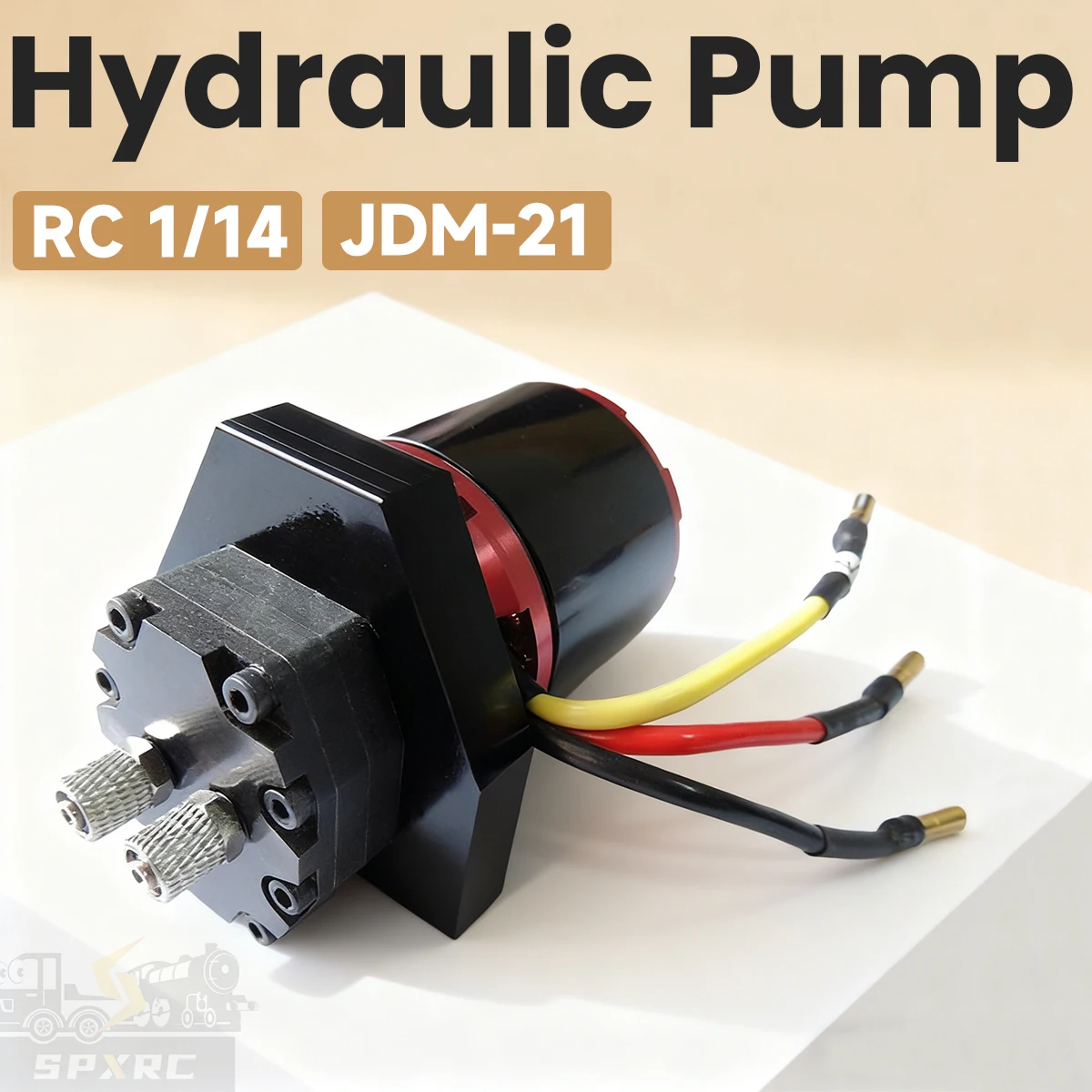 

Микрогидравлический насос, металлический шестеренный масляный насос JDM-21 для 1/14 Tamiya RC грузовик-погрузчик бульдозер экскаватор инженерные модели DIY Запчасти