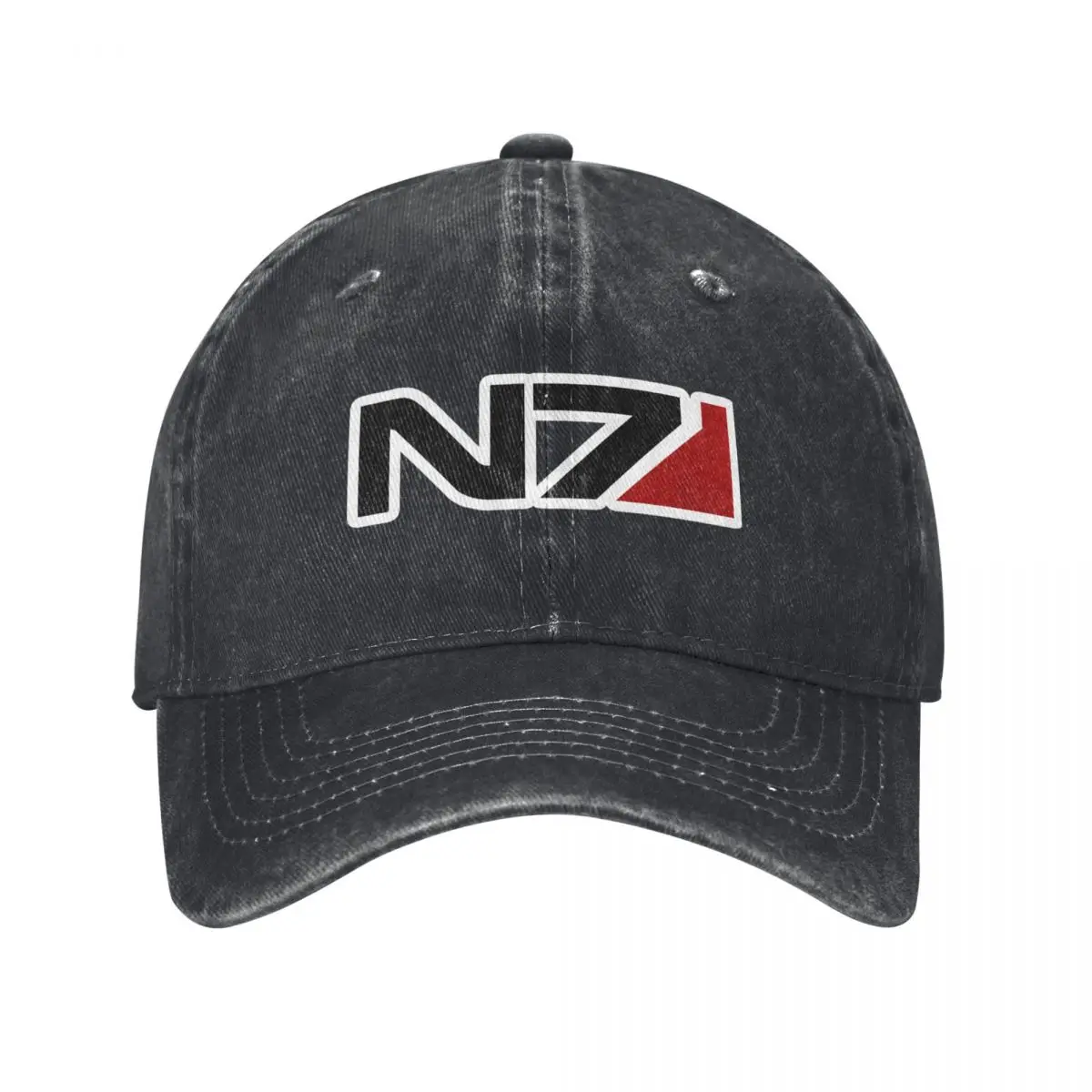 Mass Effect N7 alt Baseball Cap Beach fashionable Trucker Hat Rugby Men Golf Wear Women's