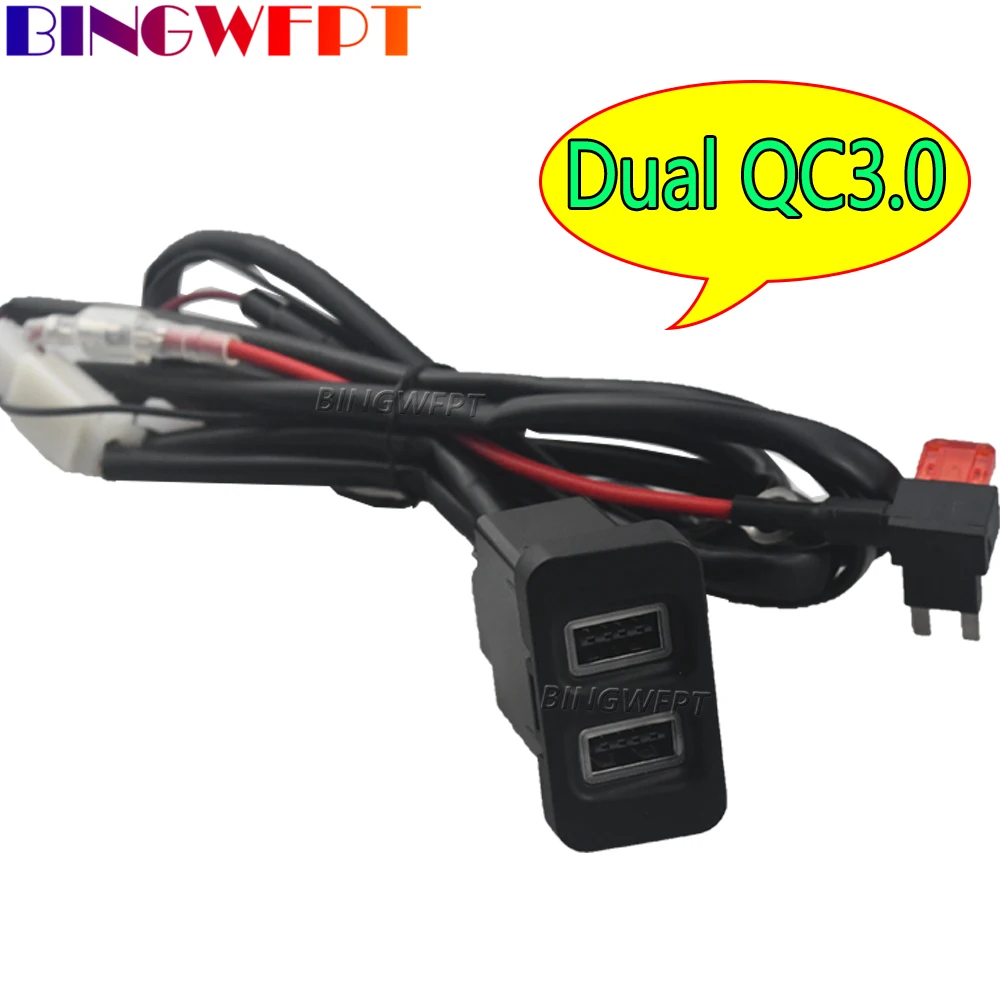 USB-C PD QC3.0 Car USB Charger Fast Charging Socket 12V Power Outlet Adapter For Haval CoolpadH6 2015 2016 2017 2018 2019 2020